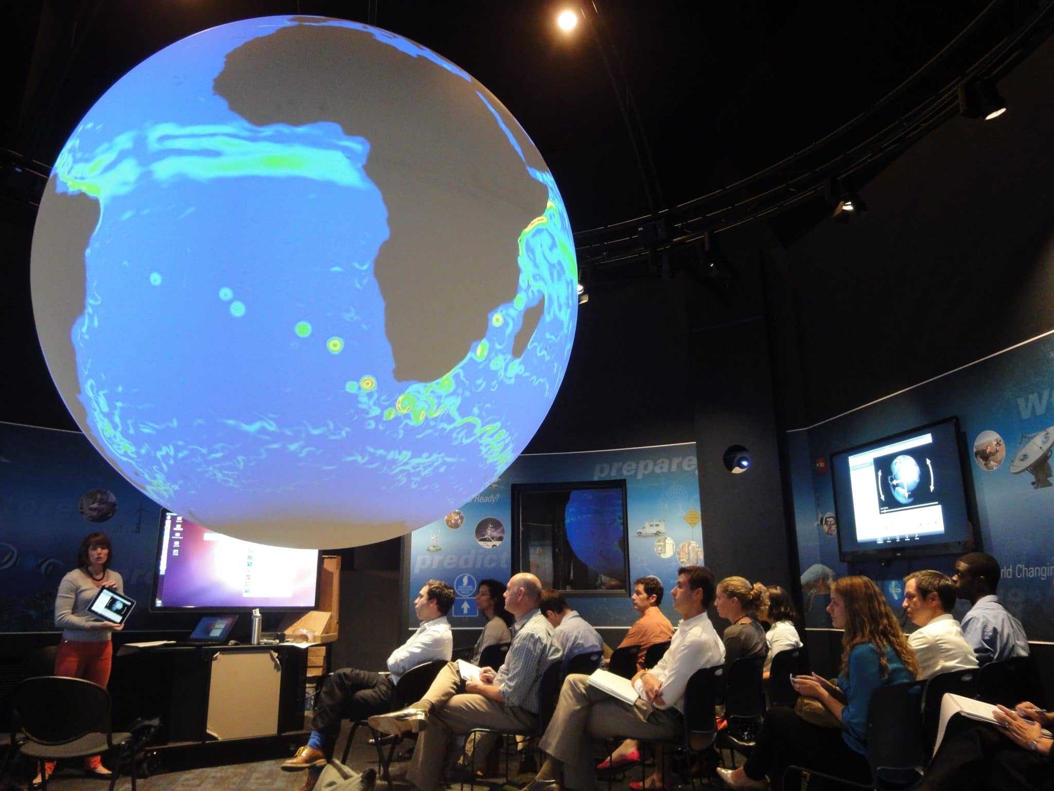 NOAA's Science On a Sphere upgrades to 4K